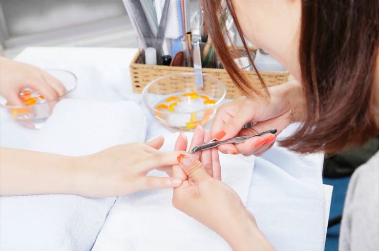 ネイルの施術